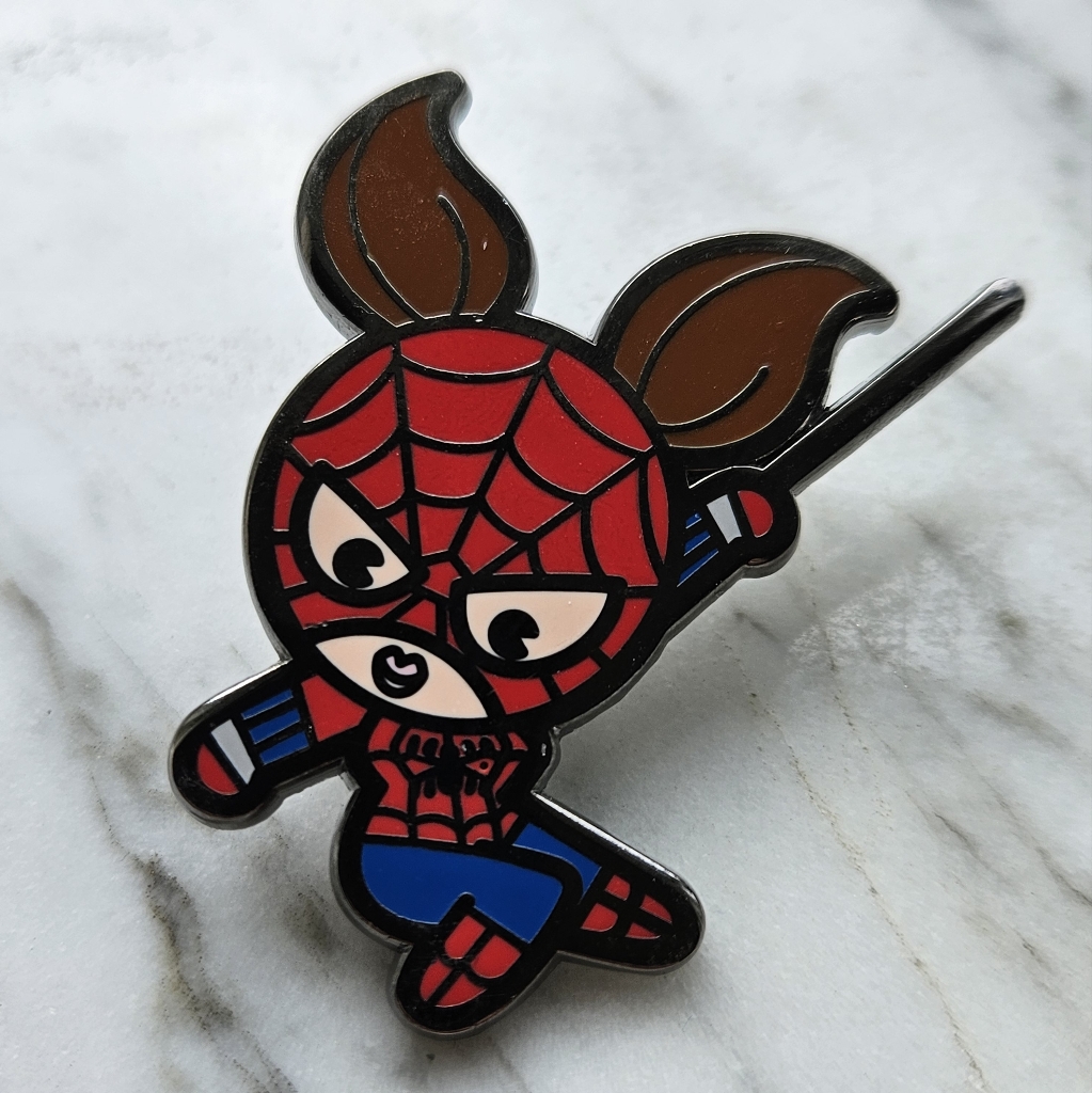 SpiderWoman  SpiderGirl From Marvel Kawaii Art Collection Disney Pin